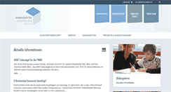 Desktop Screenshot of europaschule-linz.at