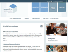 Tablet Screenshot of europaschule-linz.at